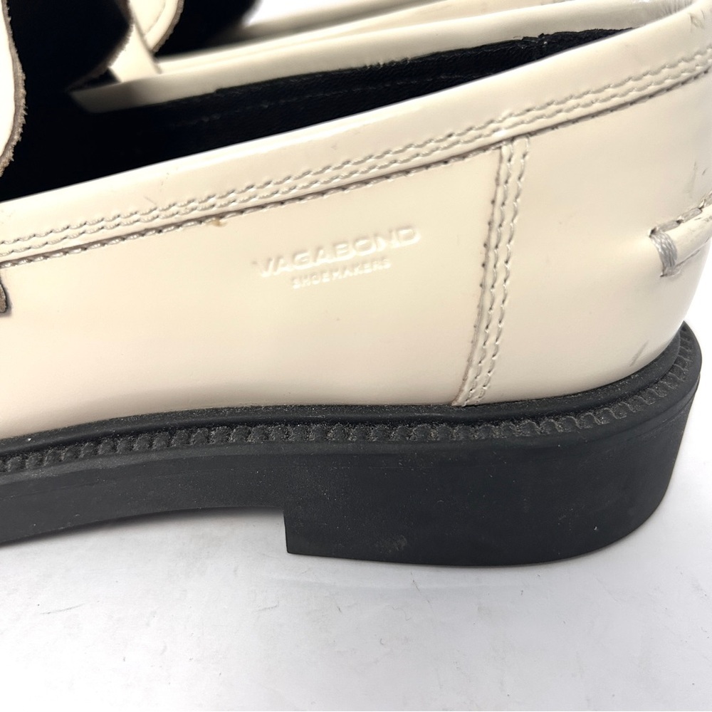 Vagabond Shoemakers Alex Loafer Shoe Poetcore Cream Beige Black Size EU 36 US 6 - Picture 5 of 15